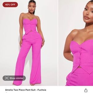Amelia two piece pant set